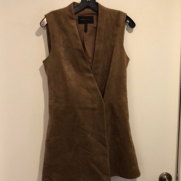 Bcbg Maxazria Caryn faux suede vest dress - Picture 2 of 5